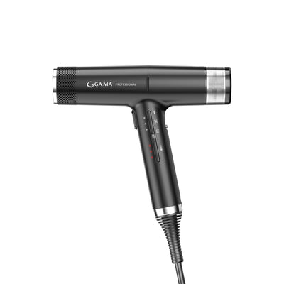 GA.MA IQ2 Perfetto Black Hairdryer