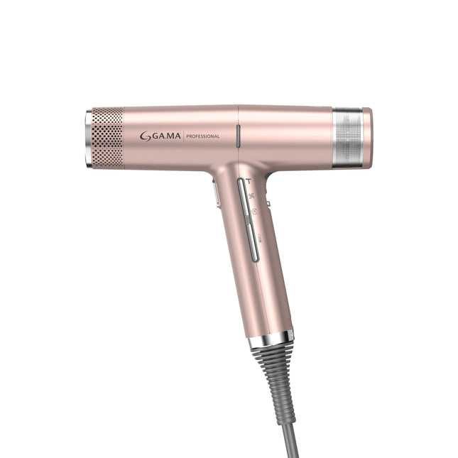 GA.MA IQ2 Pink-Rose Gold Hairdryer