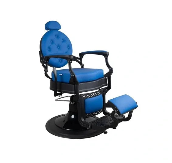 Dita Black Matte Blue Barberchair