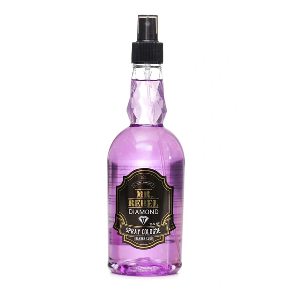 Mr.Rebel - Diamond - Spray Cologne - Purple No.1 - 440ml