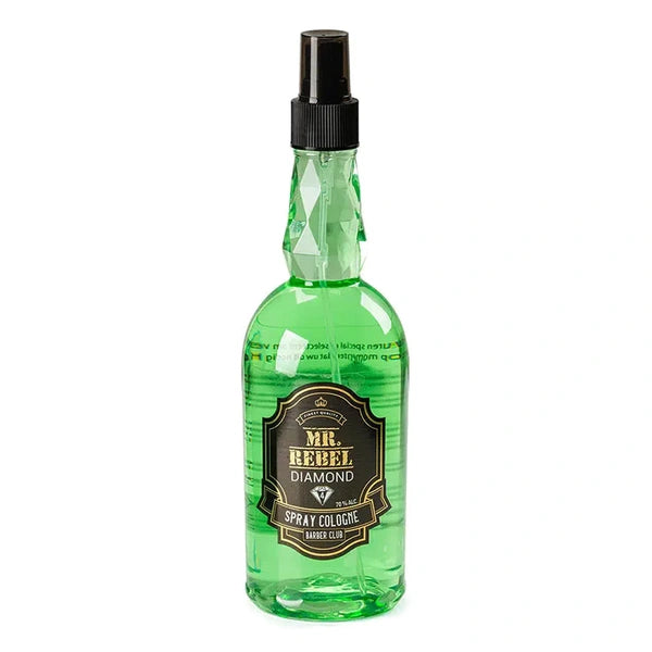 Mr.Rebel - Diamond - Spray Cologne - Green 400 ml