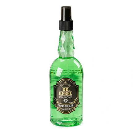 Mr.Rebel - Diamond - Spray Cologne - Green 400 ml