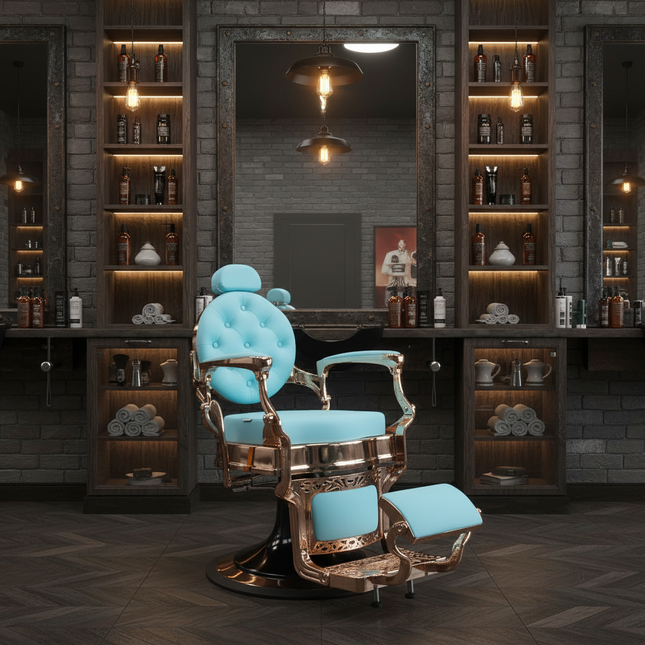 Barberstoel in barbershop