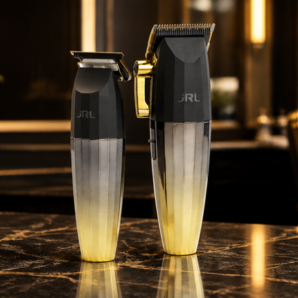 JRL FreshFade 2020 Gold Clipper en Trimmer in luxe barbershop sfeer