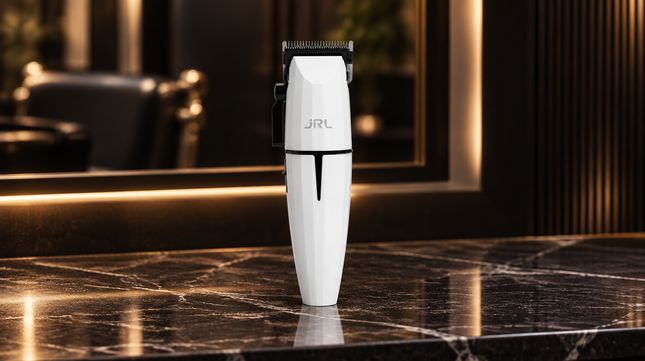 JRL Ghost Onyx Clipper professionele tondeuse in luxe barbershop sfeer