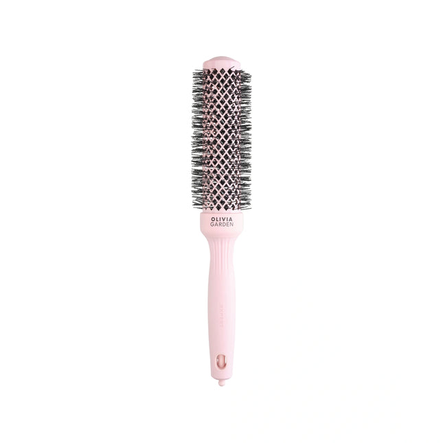 Olivia Garden Expert Blowout Speed Wavy Bristles Pastel Pink 35