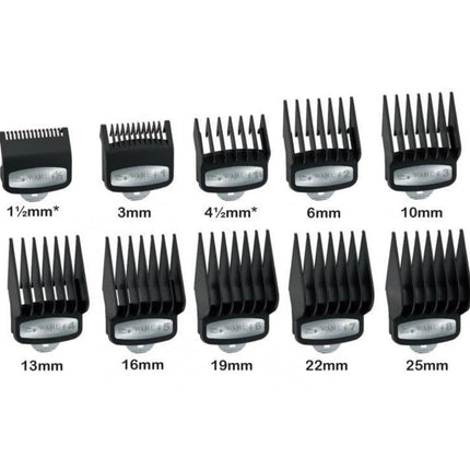 Wahl Cutting Guides Premium Opzetkammen set 10 stuks