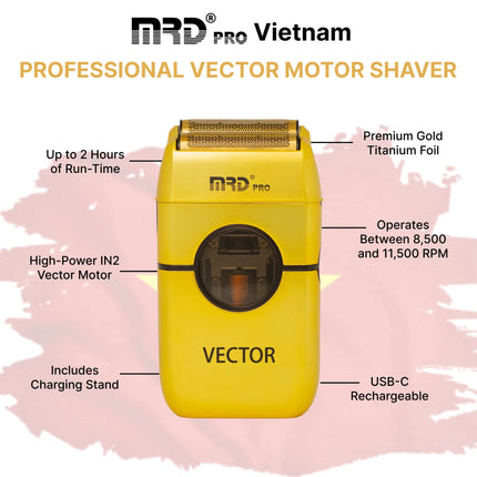 MRD Pro Shaver Gold-Smooth