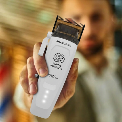 MRD Pro Smart Brain Saber Hair Clipper - Tondeuse White