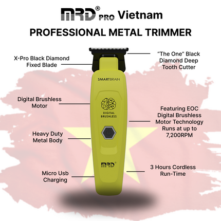MRD Pro Smart Brain Trimmer Green
