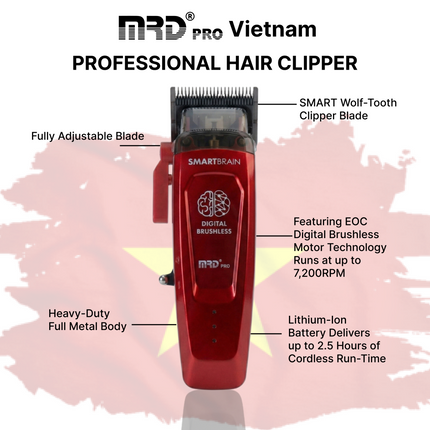 MRD Pro Smart Brain Saber Hair Clipper - Tondeuse
