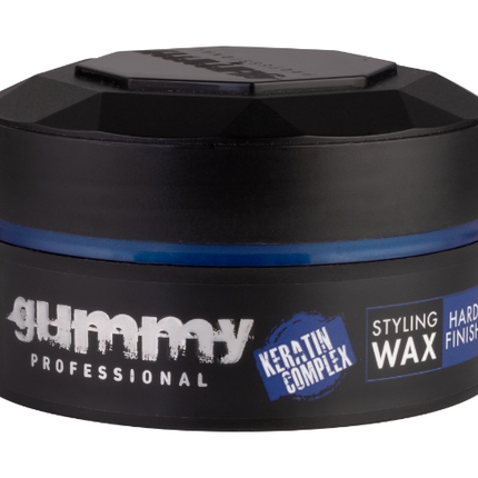 Gummy Styling Wax Hard Finish Blauw doos 36 Stuks