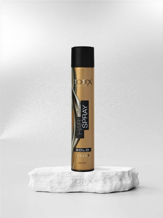 Totex Hair Spray Gold Strong 400 ml