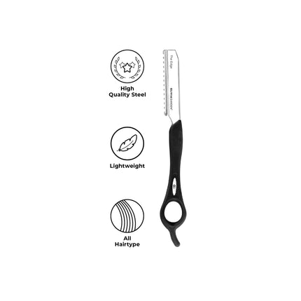 Olivia Garden The Edge Soft Touch Razor – Professioneel Effileermes