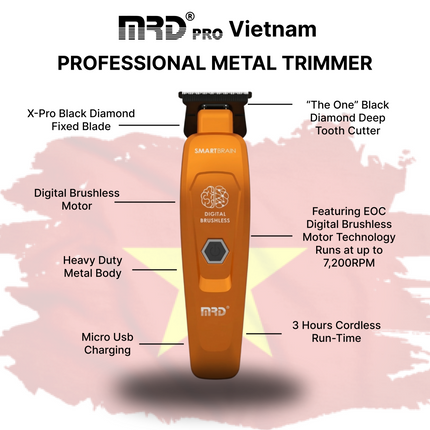 MRD Pro Smart Brain Trimmer Orange