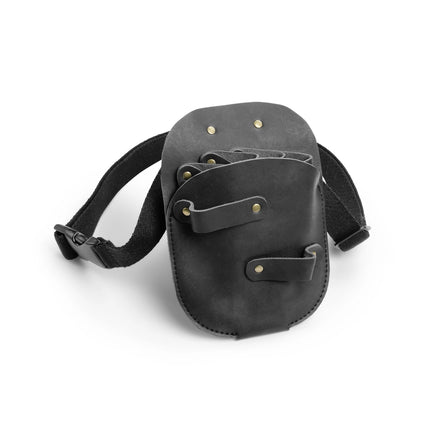 BraveHead leren kappers schaarholster