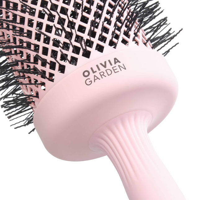 Olivia Garden Expert Blowout Speed Wavy Bristles Pastel Pink 65