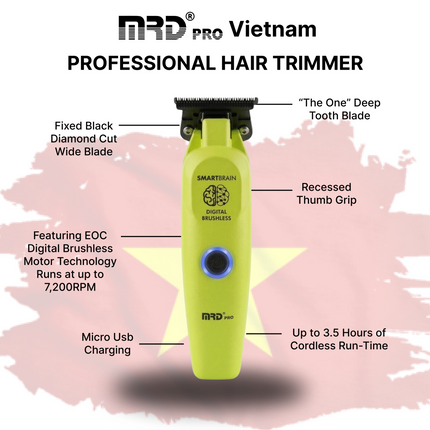MRD Pro Smart Brain Trimmer Green