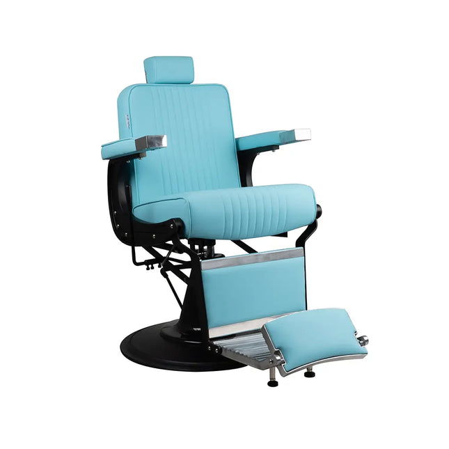 Dita Barber Chair All Black Costa Rica Blue
