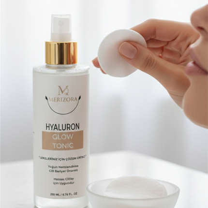 Merizora Hyaluron Glow Tonic Hydraterende Glow Toner met Hyaluronzuur 200 ml