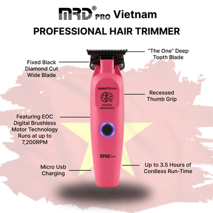 MRD Pro Smart Brain Trimmer Pink