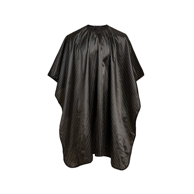 BraveHead Barber cape, Pinstripe Bronze kapmantel