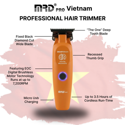 MRD Pro Smart Brain Trimmer Orange