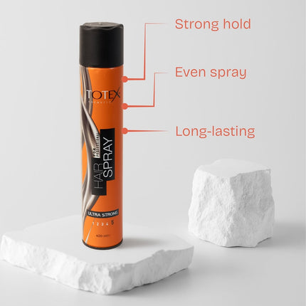 Totex Hair Spray Ultra Strong 400 ml