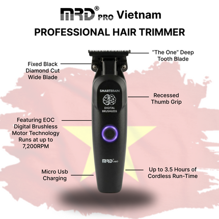 MRD Pro Smart Brain Trimmer Black
