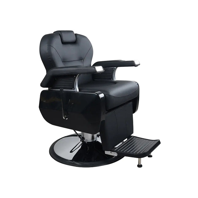 Dita Barber Chair Black Frame Milan Black