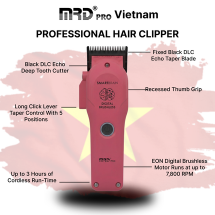 MRD Pro Smart Brain Clipper - Tondeuse Pink