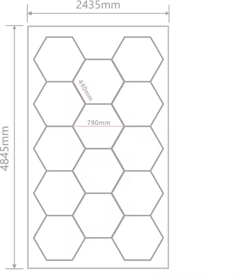 Hexagon Led Plafond Verlichting Led