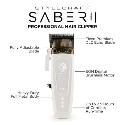 Stylecraft Saber 2.0 Tondeuse White