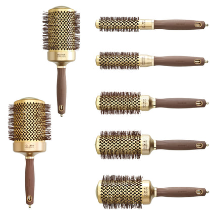 Olivia Garden Expert Blowout Shine - Golvende borstelharen G&B 80mm
