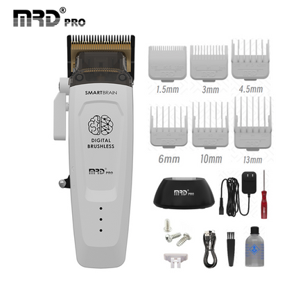 MRD Pro Smart Brain Saber Hair Clipper - Tondeuse White