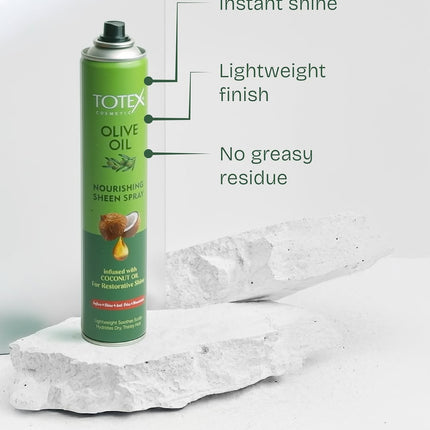 Totex Olive Oil Nourishing Sheen Spray 400 ML