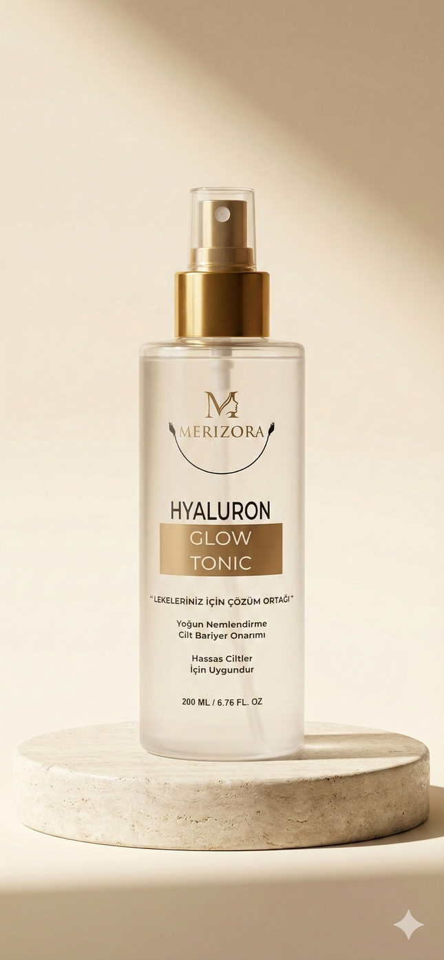 Merizora Hyaluron Glow Tonic Hydraterende Glow Toner met Hyaluronzuur 200 ml
