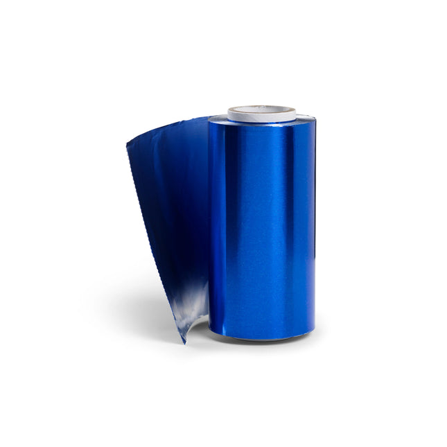 BraveHead - Gladde folie 100m blauw
