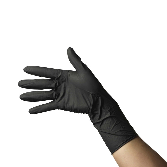 Hercules Sägemann Black Touch latex handschoenen maat L
