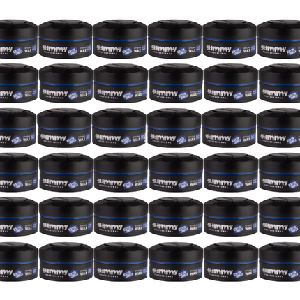 Gummy Styling Wax Hard Finish Blauw doos 36 Stuks