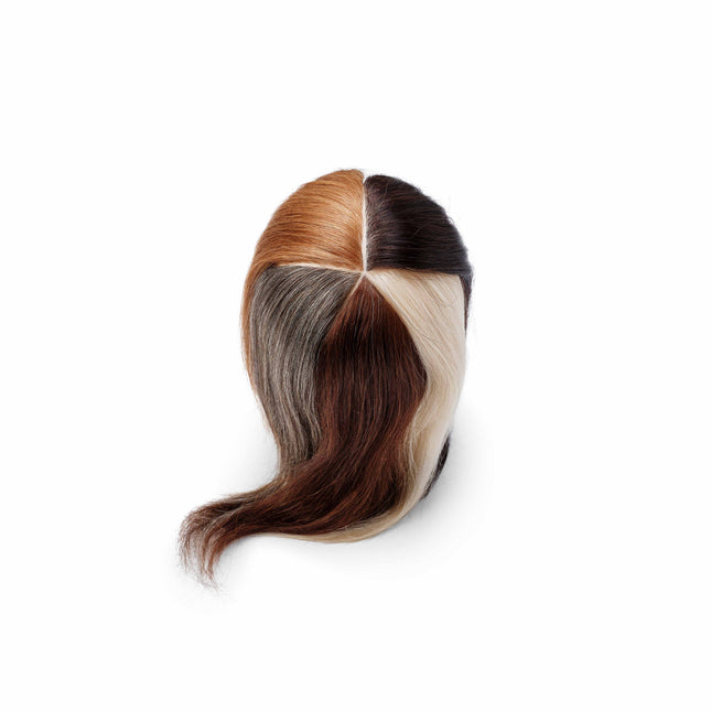BraveHead Mannequin vrouw 30/35 cm Anna 5 kleuren 100% menselijke haren