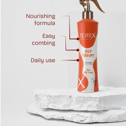 Totex Hair Conditioner Spray Milk Therapy 2 Phase 400ml