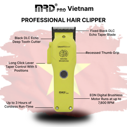 MRD Pro Smart Brain Clipper - Tondeuse Green