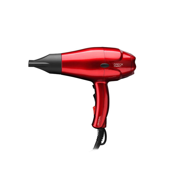 OBB Hairdryer Dreox Compact Metallic Red