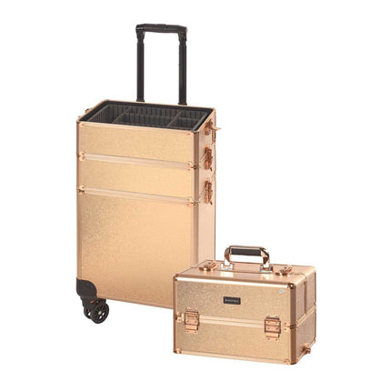 Sibel Trolley Koffer Rosé Gold