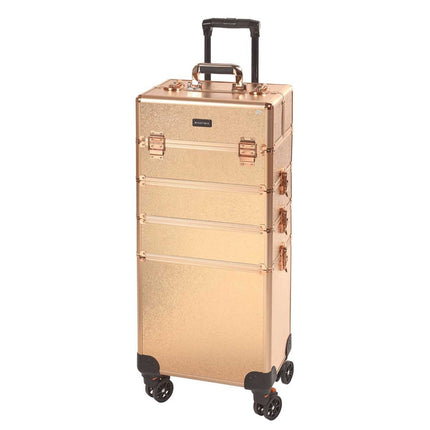 Sibel Trolley Koffer Rosé Gold