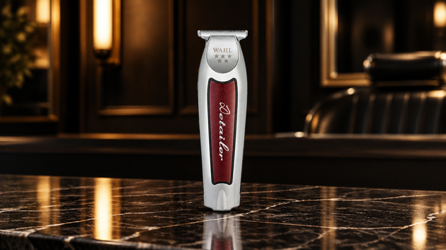 Wahl Detailer Li Cordless Trimmer in luxe barbershop sfeer