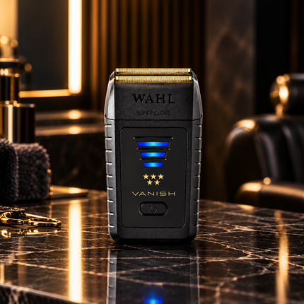 Wahl Vanish Shaver professioneel scheerapparaat in luxe barbershop sfeer